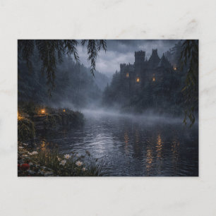 Carte postale du lac Misty Castle