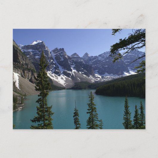 Carte postale du lac Moraine (Devant)