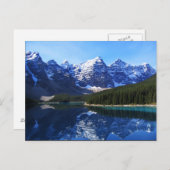 Carte postale du lac Moraine (Devant / Derrière)