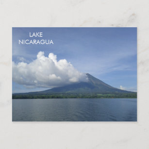 Carte postale du lac Nicaragua