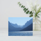 Carte postale du lac Redfish (Debout devant)