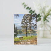 Carte postale du lac Shannon à West Kelowna, Canad (Debout devant)