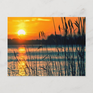 Carte postale du lac Sunset