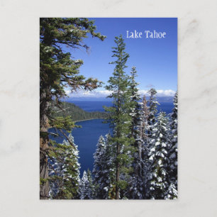 Carte postale du lac Tahoe