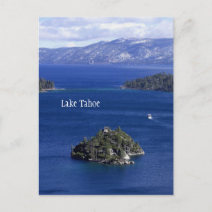 Carte postale du lac Tahoe