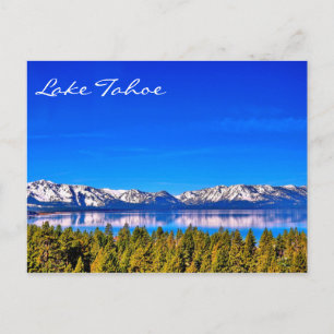 CARTE POSTALE DU LAC TAHOE MAGNIFIQUE