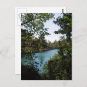 Carte postale du lac Zaros (Devant / Derrière)