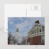 Carte postale du Lake Huron Light House (Devant / Derrière)