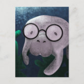 Carte postale du lamantin (Devant)