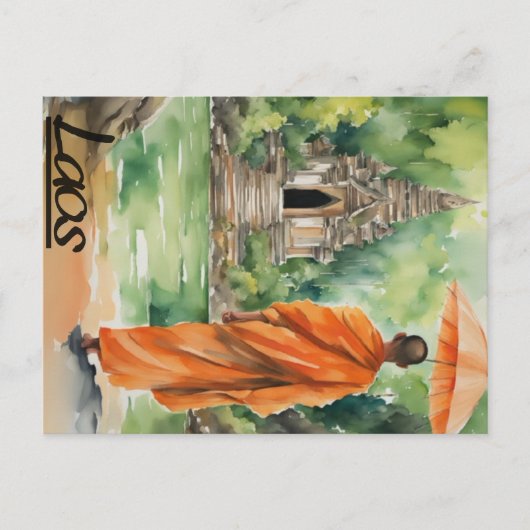 Carte postale du Laos (Devant)