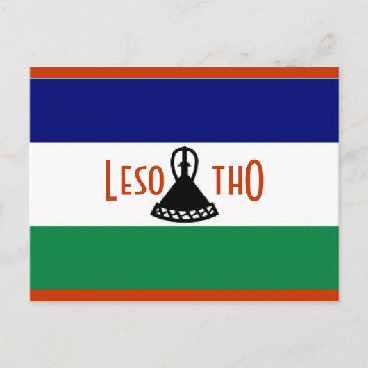 Carte postale du Lesotho (Devant)