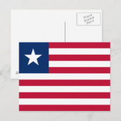 Carte postale du Liberia (Devant / Derrière)