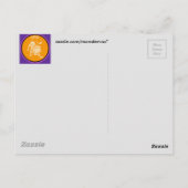 Carte postale du Lion (Dos)