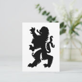 Carte postale du lion puissant (Debout devant)