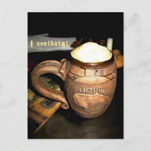 Carte postale du Lithuanien I Sveikata (Devant)
