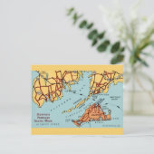 Carte postale du littoral de Martha's Vineyard (Debout devant)