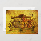 Carte postale du livre 'Jane Eyre' (Devant / Derrière)