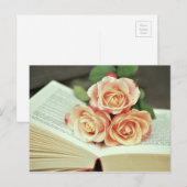 Carte postale du livre Romance, carte postale du l (Devant / Derrière)