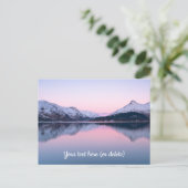 Carte postale du Loch Leven, Écosse (Debout devant)