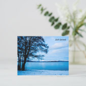 Carte postale du Loch Lomond, Écosse (Debout devant)