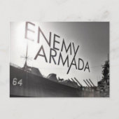 Carte postale du logo du navire Enemy Armada (Devant)