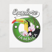 Carte postale du logo Explore the Bahamas (Devant)