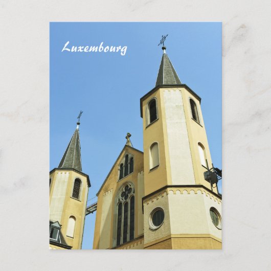 Carte postale du Luxembourg (Devant)