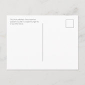 Carte postale du lys des pins de Floride (Dos)