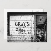 Carte postale du magasin général de Grey (Devant / Derrière)