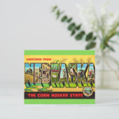 Carte postale du maïs du Nebraska (Debout devant)