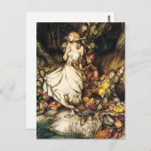 Carte postale du marché mondial (Devant / Derrière)