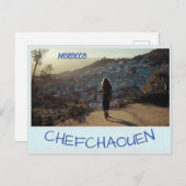 carte postale du maroc chefchaouen (Devant / Derrière)