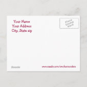 carte postale du marron gris (Dos)