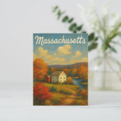 Carte postale du Massachussetts (Debout devant)
