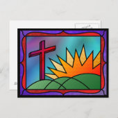 Carte postale du matin de Pâques (Devant / Derrière)