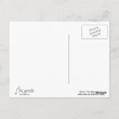 Carte postale du matin du ballon (Dos)