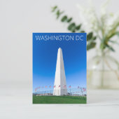 Carte postale du Mémorial de Washington DC (Debout devant)