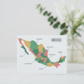 Carte postale du Mexique (Debout devant)