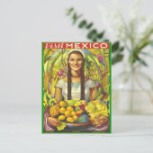 Carte postale du Mexique (Debout devant)