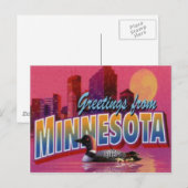 Carte postale du Minnesota (Devant / Derrière)
