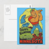 Carte postale du MINNESOTA (Devant / Derrière)