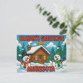 Carte postale du MINNESOTA (Debout devant)