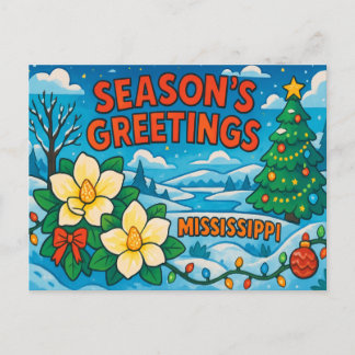 Carte postale du MISSISSIPPI
