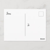 Carte postale du mois d'août (Dos)