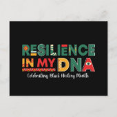 Carte postale du Mois de l'histoire des Noirs (Devant)