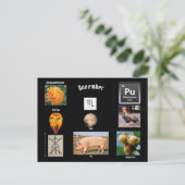 Carte postale du mois de novembre Scorpion (Debout devant)