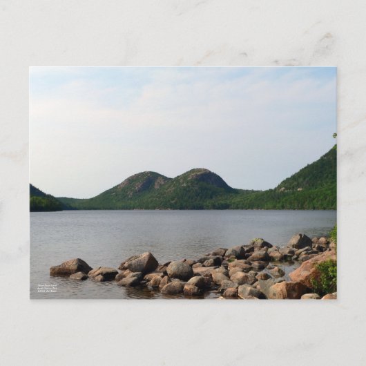 Carte postale du Mont Desert Island (Devant)