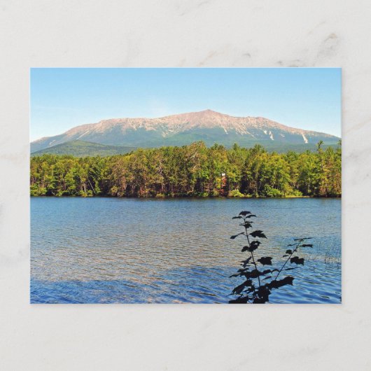 Carte postale du mont Katahdin Maine (Devant)