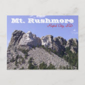Carte postale du mont Rushmore (Devant)