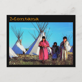 Carte postale du Montana